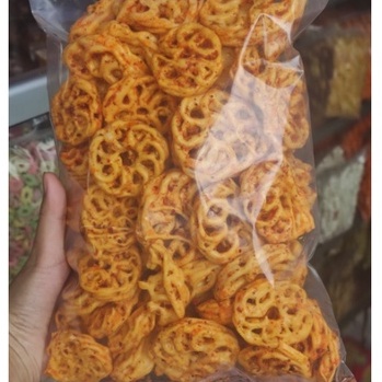 

KERUPUK KERITING SEMBRING PEDAS 250 GR