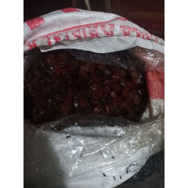 krupuk kulit sapi mentah