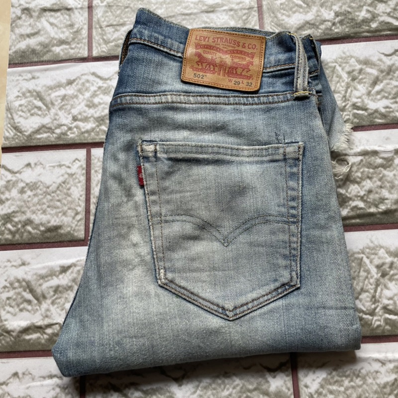 Celana Jeans Denim Second Bekas Branded Pl Levis 502 Selvedge 🇯🇵Size 29