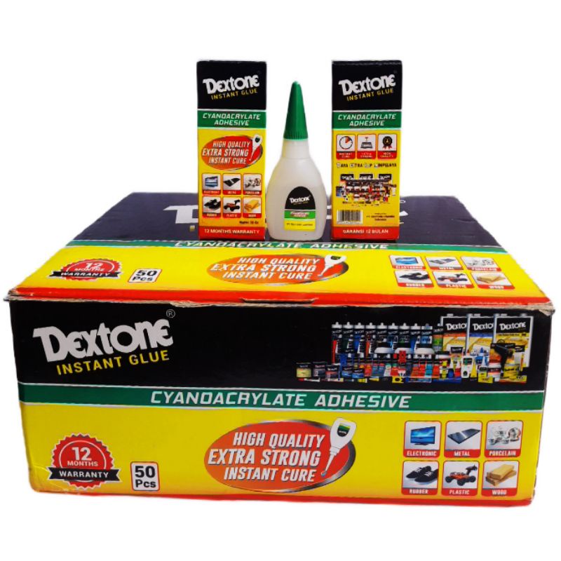 

lem Dextone instant Glue/perekat material