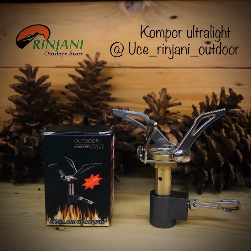 Kompor ultralight super mini - kompor gas hicook - kompor gunung - kompor outdoor