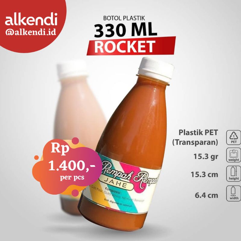 BOTOL ROCKET 330 ML