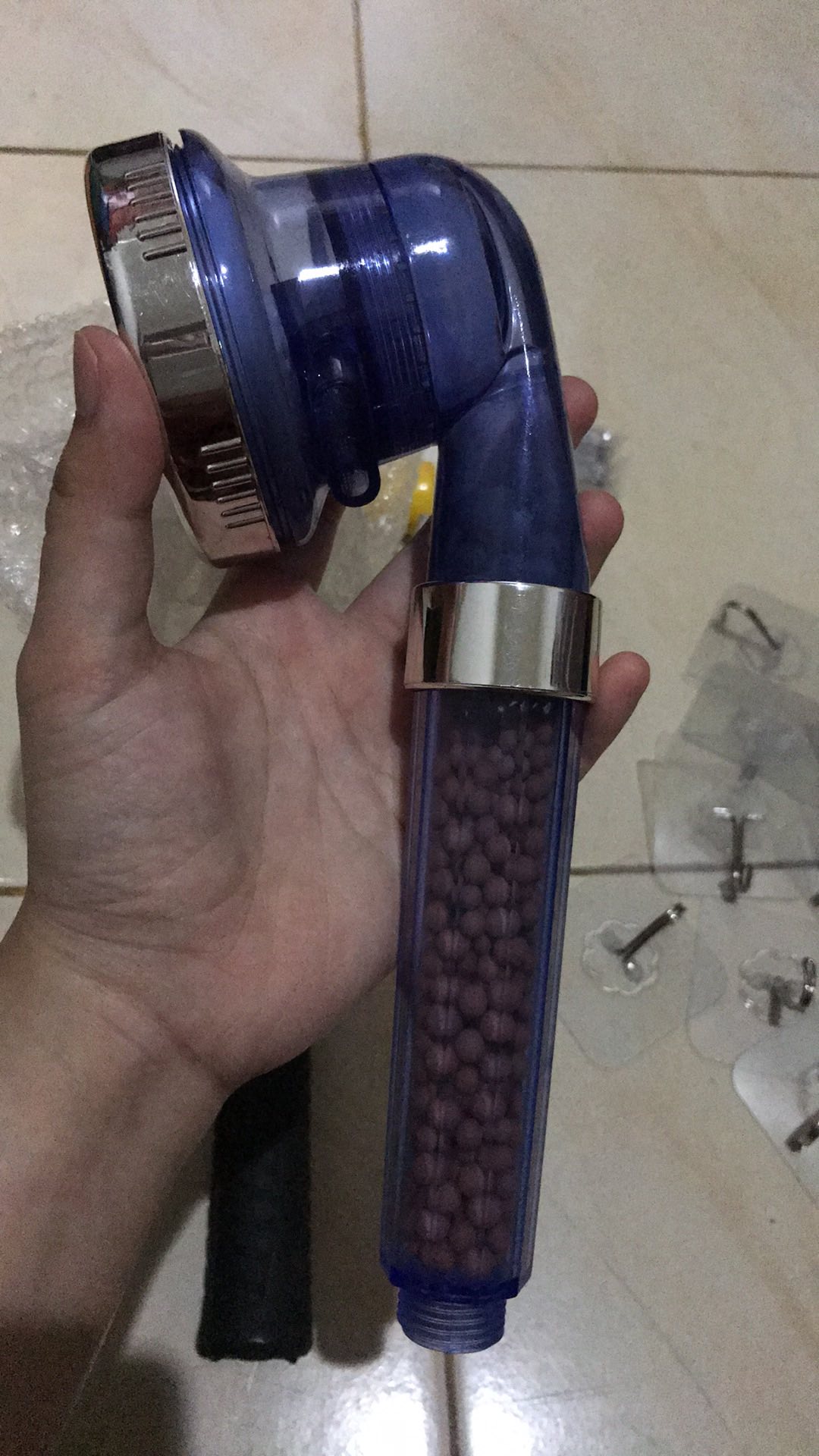 Hand Shower Spa Kepala Originaldengan Saringan Kamar Mandi Filter Aerator Bath Up Mineral Ion Air