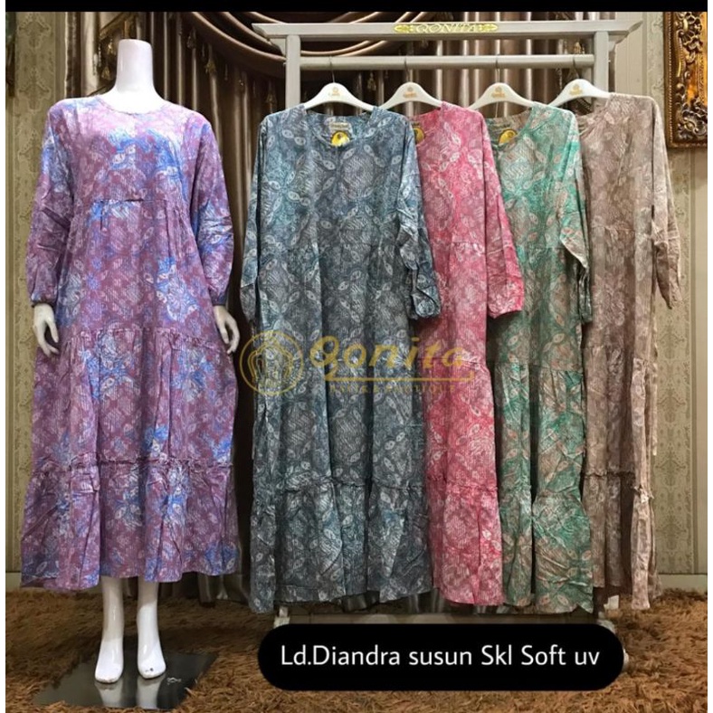 Qonita Batik Long Dress Pekalongan