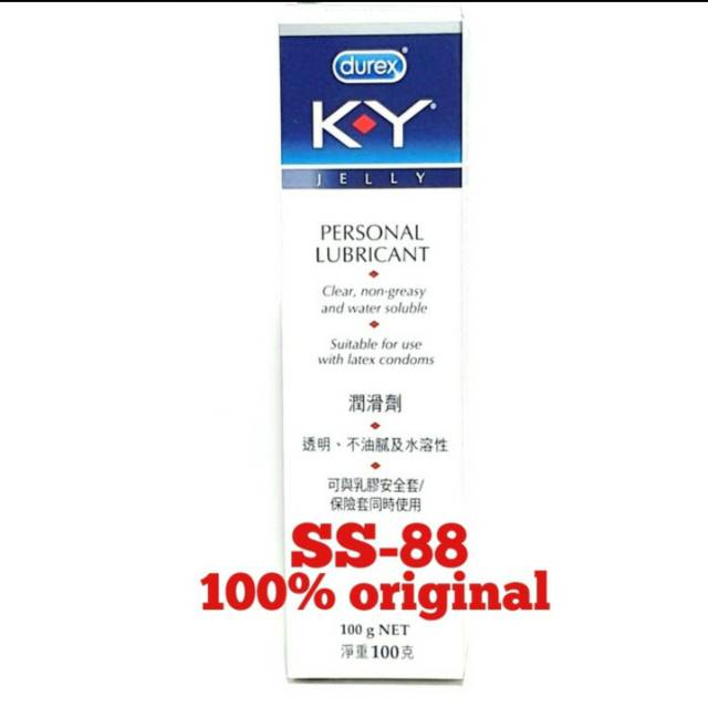 DUREX KY JELLY ~ GEL LUBRICANT (100gr)