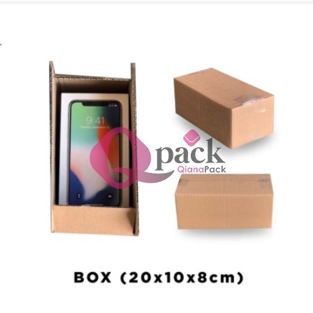 

Kardus Packing dus polos 20 x 10 x 8 Box Packaging