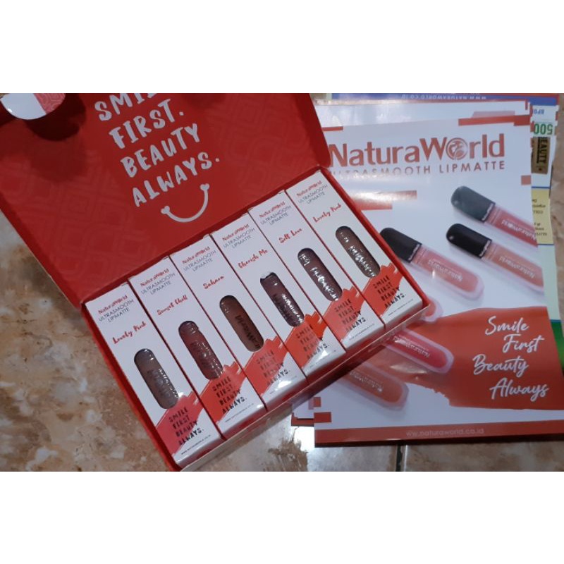 HYPER MATTE TRANSFERPROOF LIPSTIK NATURA WORD ORI 100 % free gift ciput rajut