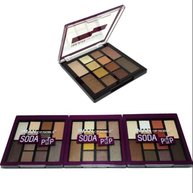 EYESHADOW SODA POP IMAN 10 COLOR