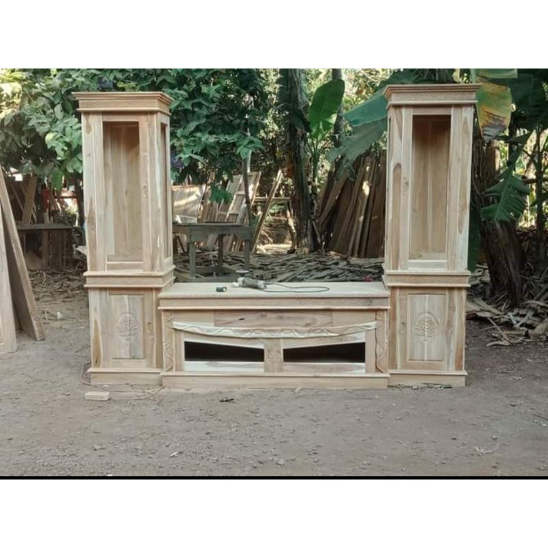 lemari tv minimalis bufet tv lemari partisi meja tv