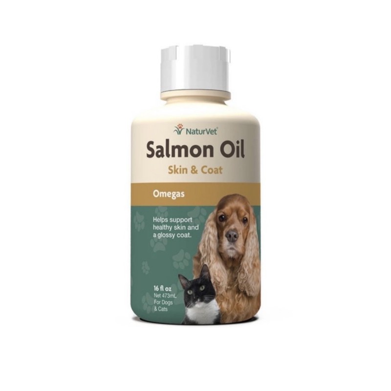 Naturvet Salmon Oil ll supplement vitamin anjing kucing