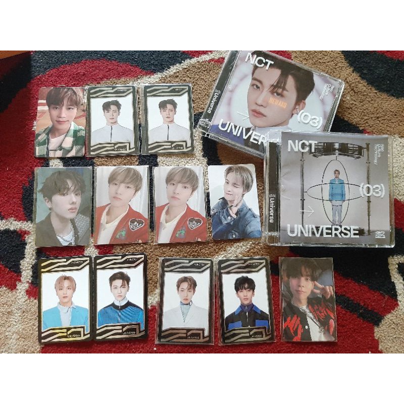 Ready Stock Official Photocard Jewel , UC Renjun Jeno Jaemin & Photobook Universe NCT2021