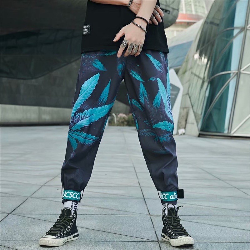 CELANA JOGGER SPORT IMPORT PRIA WANITA KOREA LAMBANG RASTA