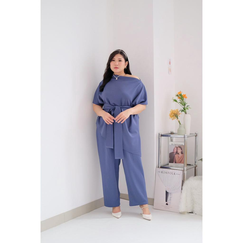 BIGWELL ZEYA BLOUSE - ATASAN WANITA JUMBO - BAJU BIGSIZE WANITA