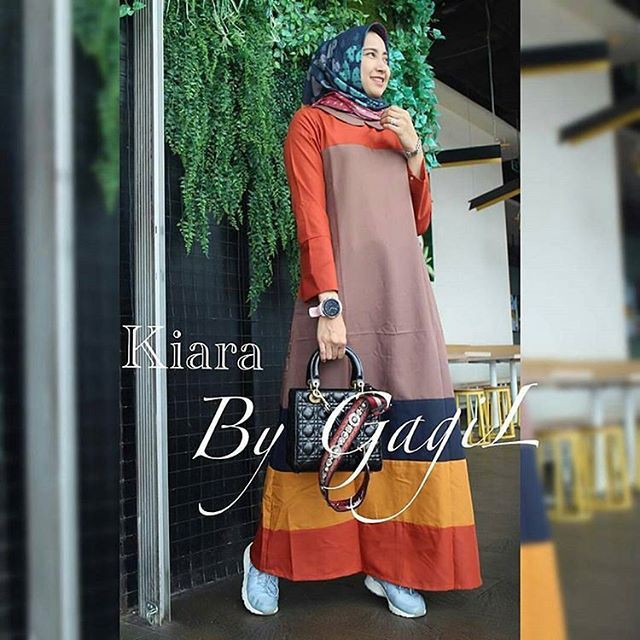 Kiara dress by gagil /gamis balotelli/Muslim Wanita/Baju Murah/gamis murah/gamis hijab/gamis/murah