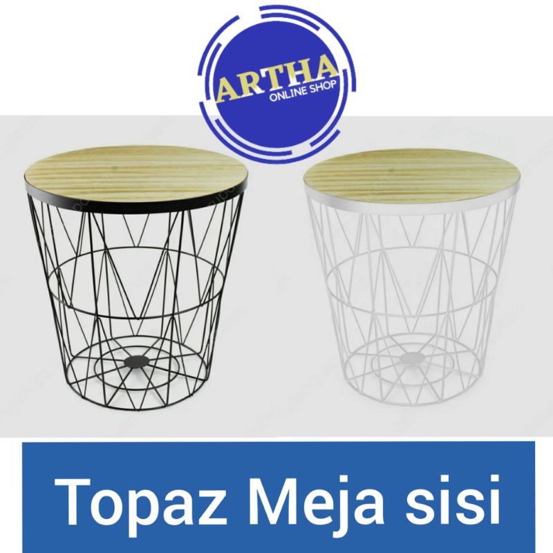 Topaz Meja tamu,Meja Sudut,Meja multifungsi  By Informa
