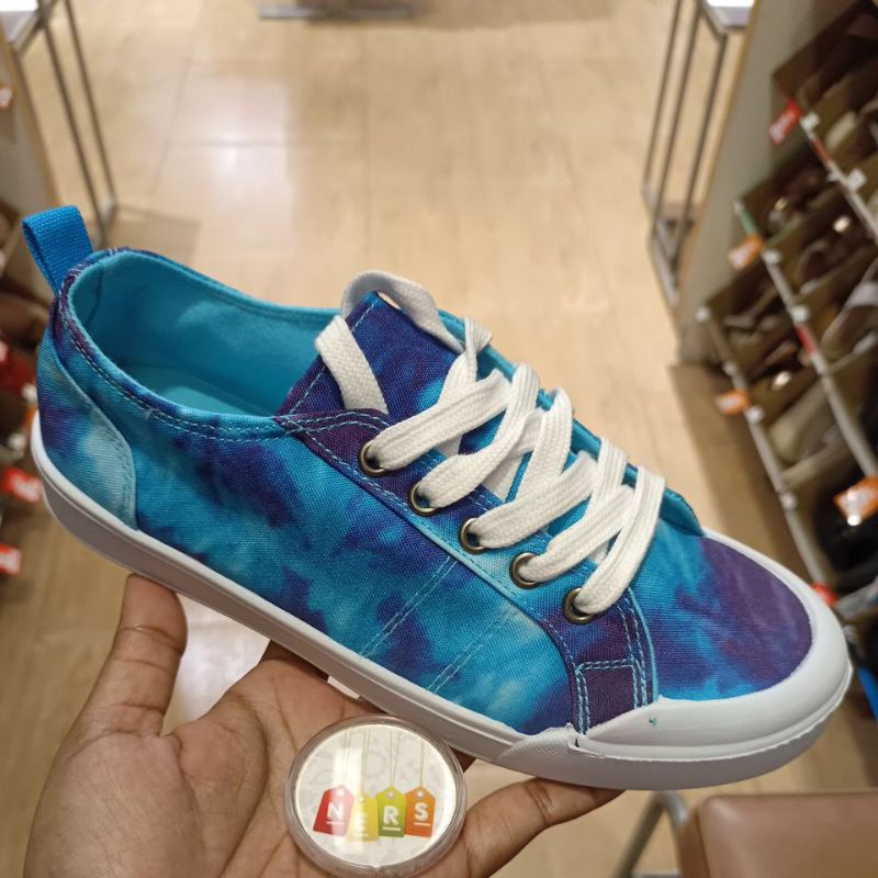 PAYLESS SNEAKERS WOMAN - NEW CNVS DARK BLUE 192994 BY AIRWALK