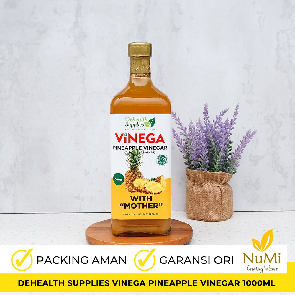 

1000ML CUKA NANAS, PINEAPPLE VINEGAR - DEHEALTH SUPPLIES