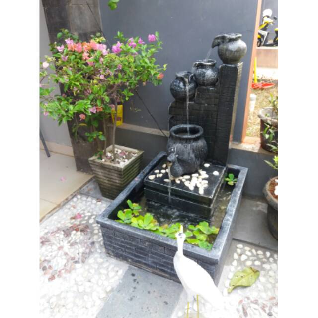 Air mancur Ukuran 80x60x110 kolam air pancuran/terjun ...