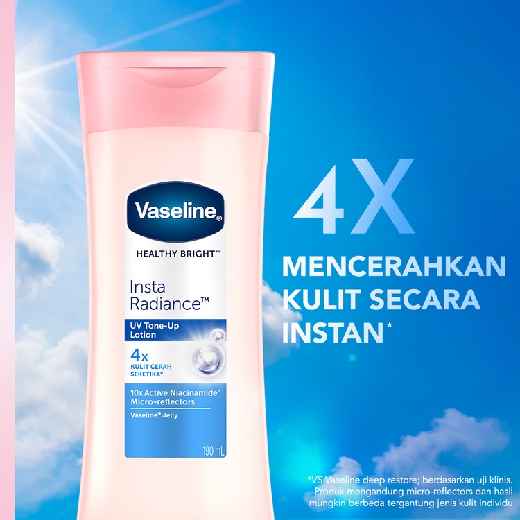 Vaseline Lotion Healthy Bright Insta Radiance 190ml