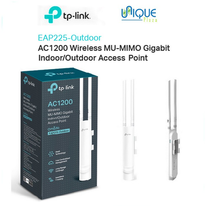 TP-Link EAP225 - Outdoor AC1200 Wireless MU-MIMO Gigabit Access Point