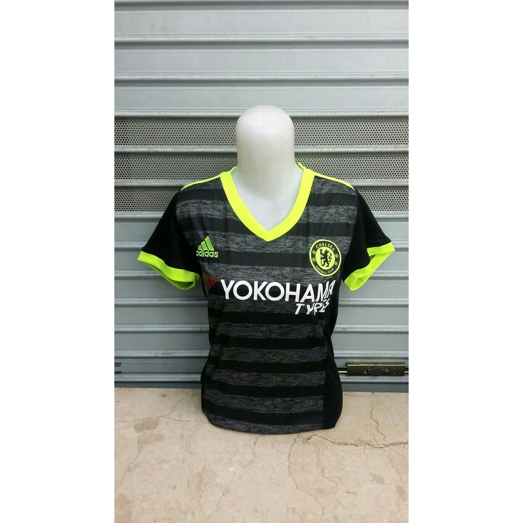 Jersey Ladies Chelsea Away Hitam 2016/2017 Grade ori official