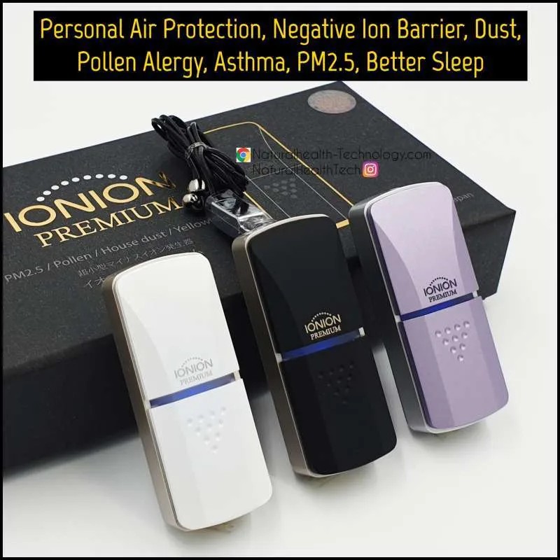 Personal Air Purifier Personal Air Protection Ionion Premium Jepang