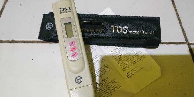 PAKET LENGKAP PH Meter dan TDS Meter BONUS 5 BATERAI CADANGAN / alat ukur ph air / alat ukur ppm nutrisi hidroponik