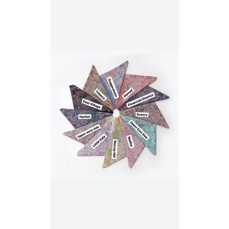 Buttonscarves New York 3 Courage