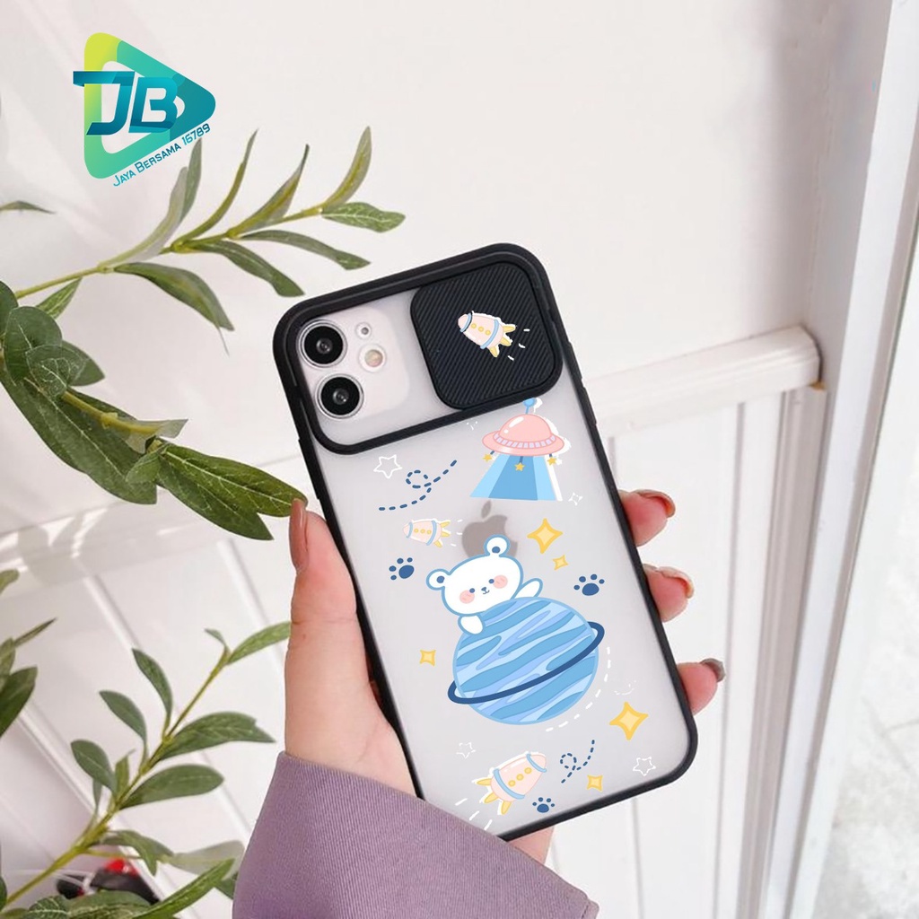 SOFTCASE SLIDE KAMERA SPACE OPPO VIVO SAMSUNG XIAOMI REALME IPHONE ALL TYPE JB4966