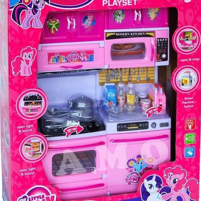[Termurah] Mainan Anak Kitchen Set / Mainan Anak Perempuan Pony [Mainan Anak Dan Bayi]