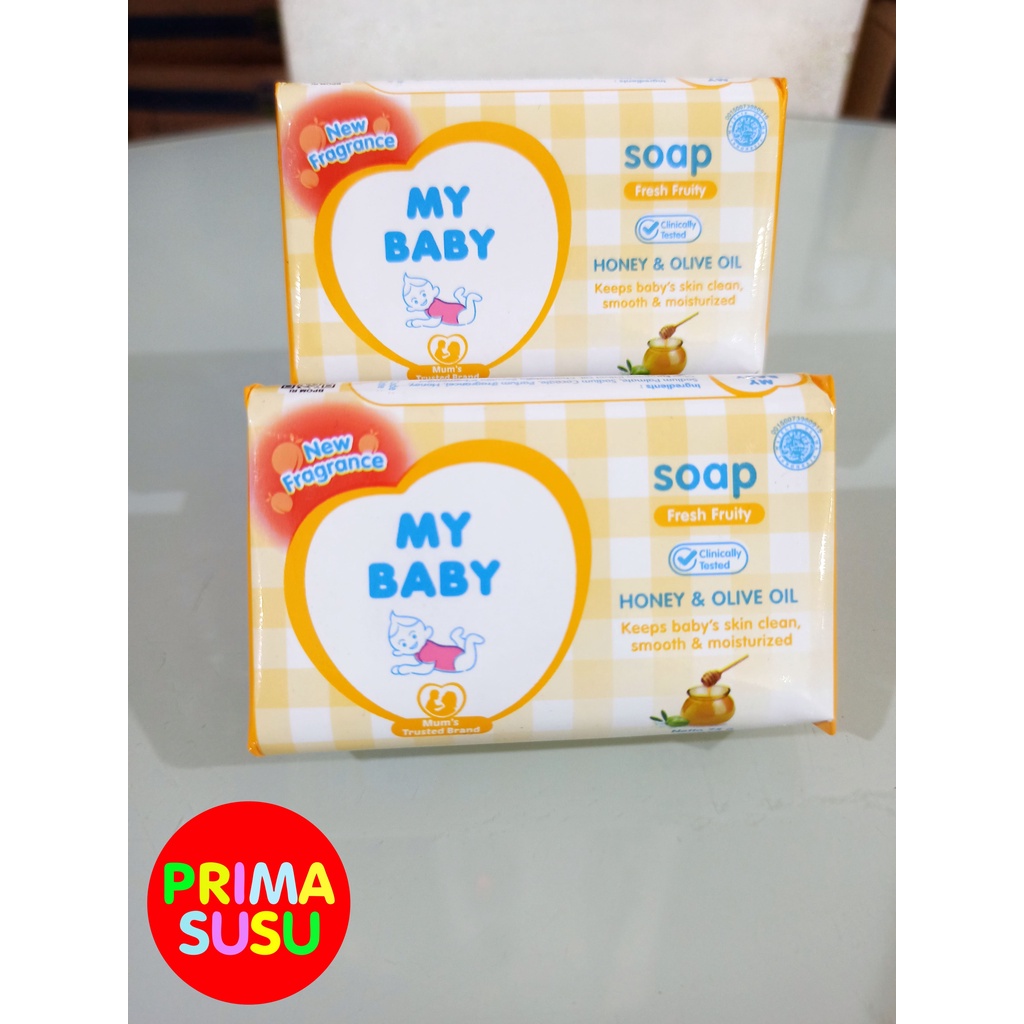 My Baby Soap Fresh Fruity Honey &amp; Olive Oil 75 GR