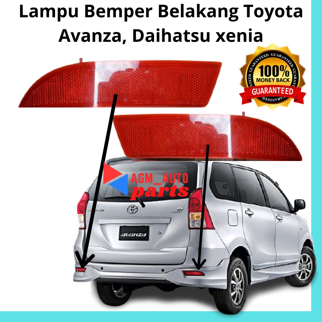 Lampu Bemper  belakang Avanza /lampu bemper belakang xenia