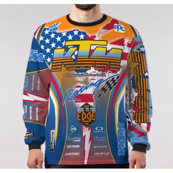 Kaos Jersey Sepeda Lengan Panjang