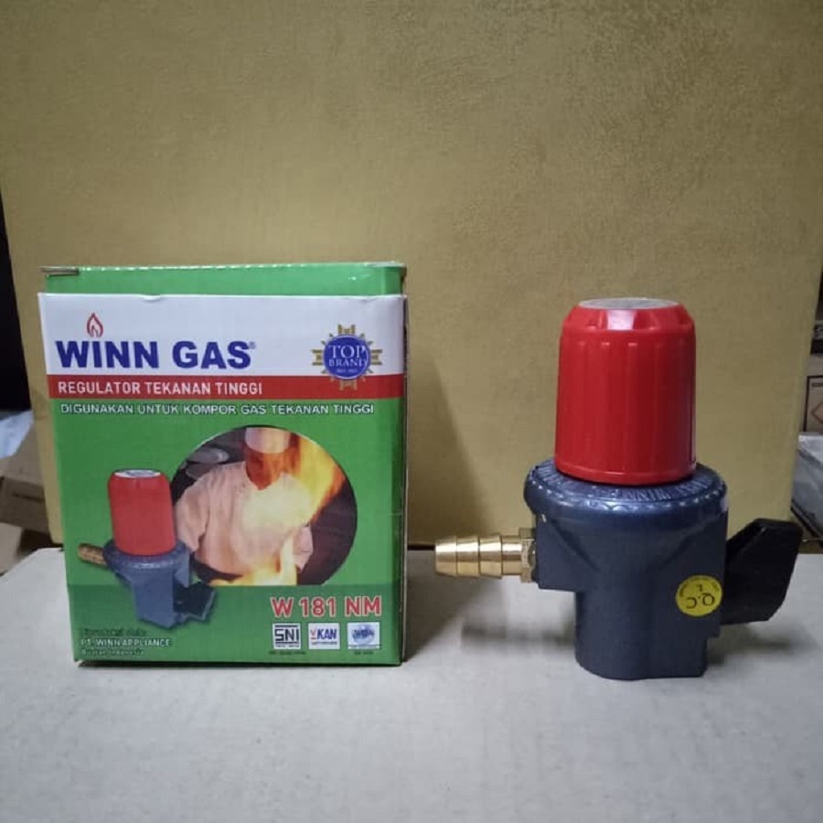 KEPALA REGULATOR WINN GAS W 181NM NON METERAN TEGANGAN TINGGI KEPALA REGULATOR GAS