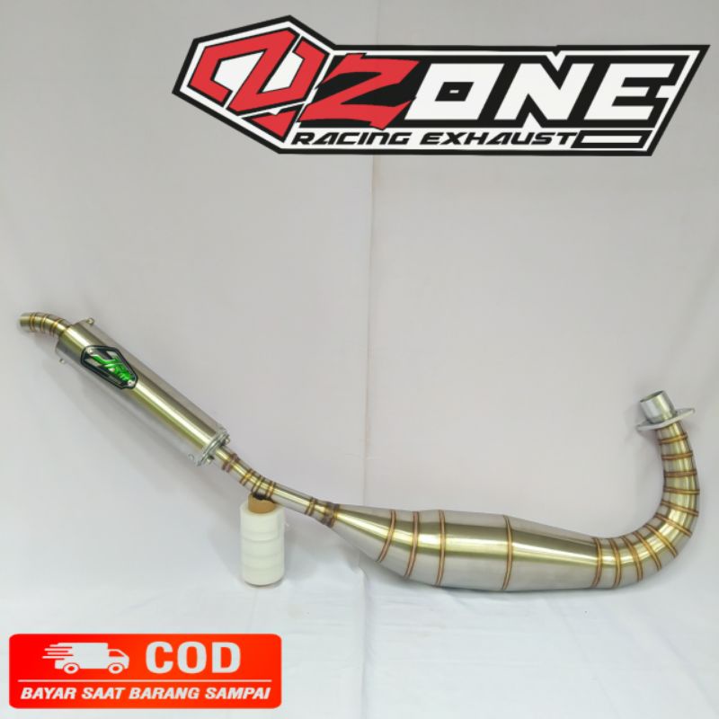 Knalpot Satria 2tak, Satria Hiu, Satria R, JRM Repsol full steanlis