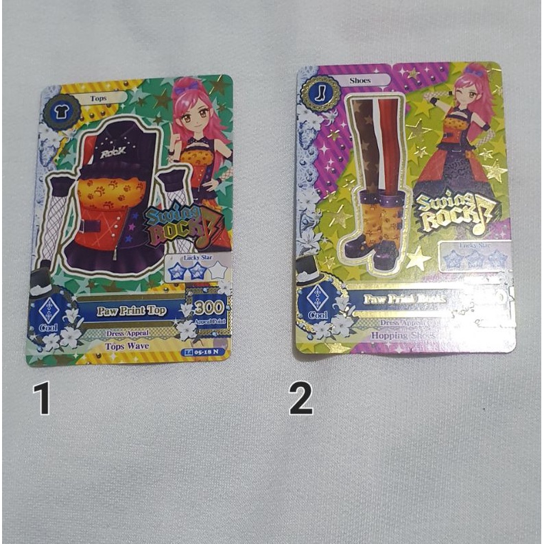 Jual kartu aikatsu original swing rock Shopee Indonesia