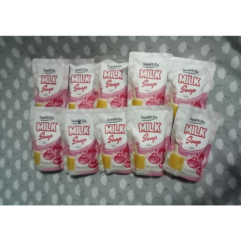 WHITENING MILK SOAP SEPUTIH ITU