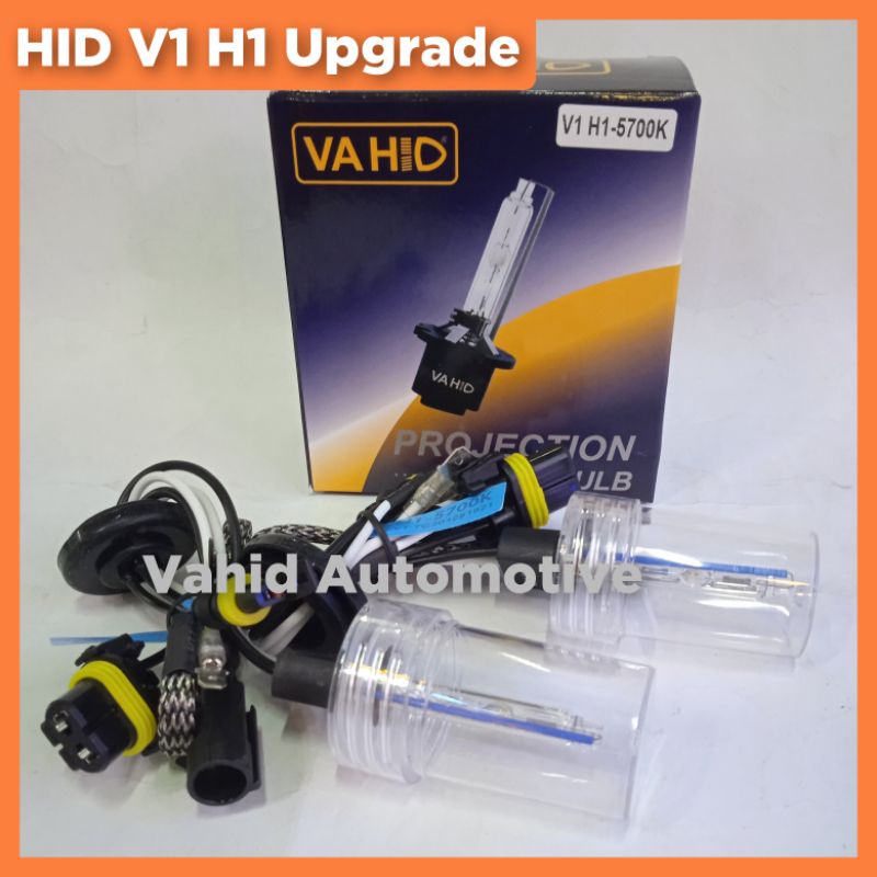 Bulb Bohlam Lampu HID V1 H1 5700k/6500k Upgrade Hight Quality Original Vahid