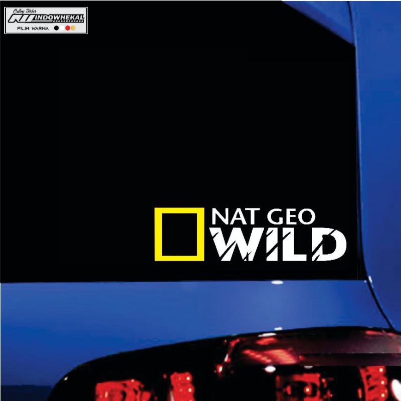 STICKER CUTTING NAT GEO WILD