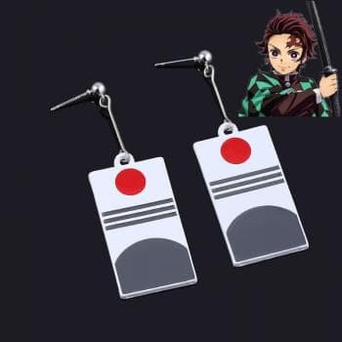 perhiasan asesories anime anting anime kimetsu no yaiba 01