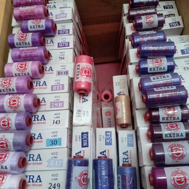 Benang jahit extra 500yard