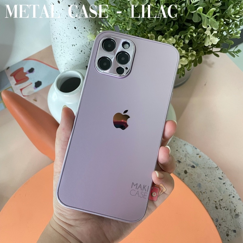 Metal Case Lilac Tahan Banting