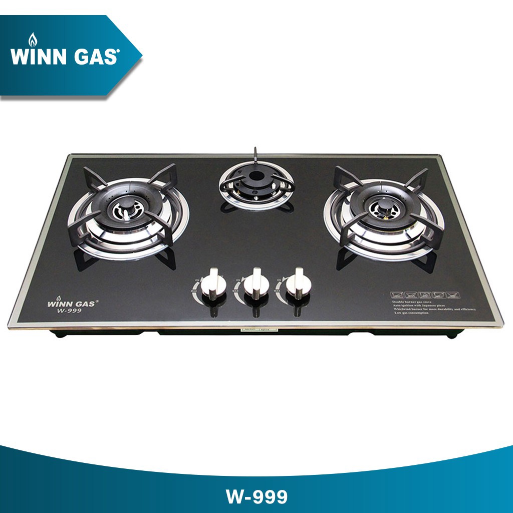 Kompor Tanam Winn Gas W-999 3 Tungku