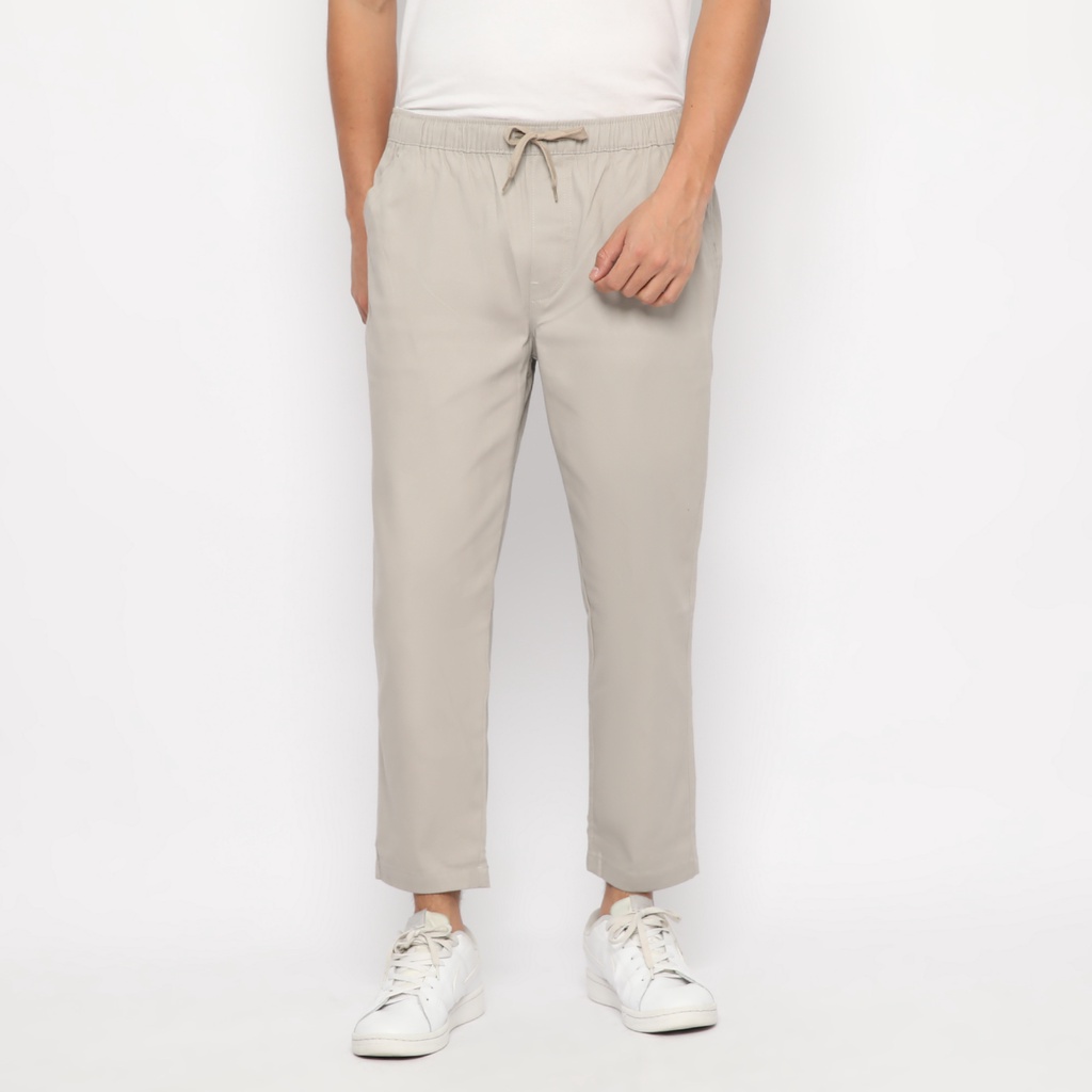 FICHINO Chino Ankle Pants Relax Fit Vincent Light Grey