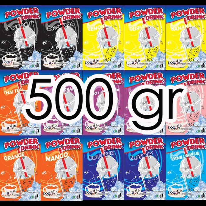 

Ge602G Bubuk Minuman Bubble Drinks 500Gr Istimewa Ds5