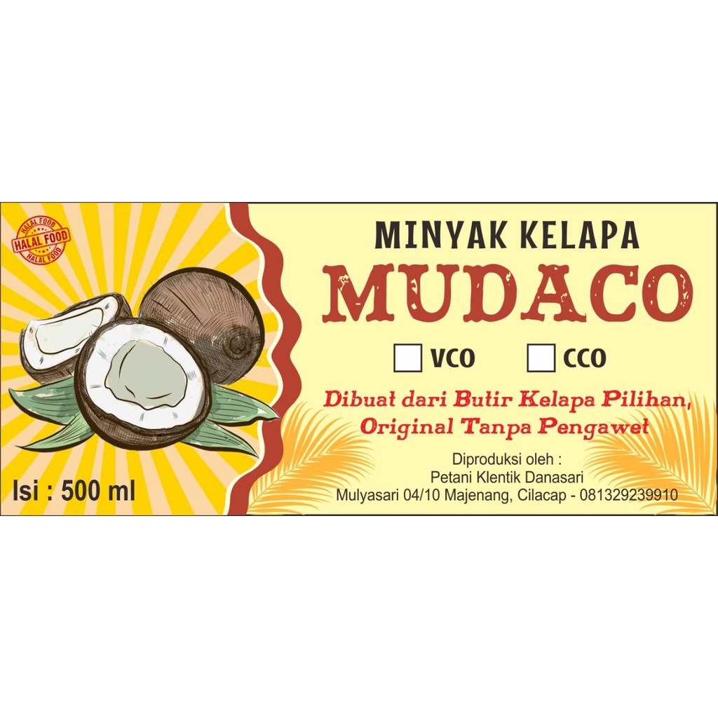 

MINYAK KELAPA 500ml