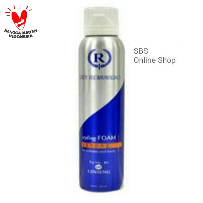 rudy hadisuwarno styling foam strong 100 ml