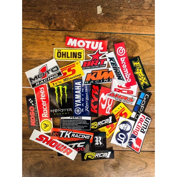 sticker pack yamaha sss gopro showa racertees