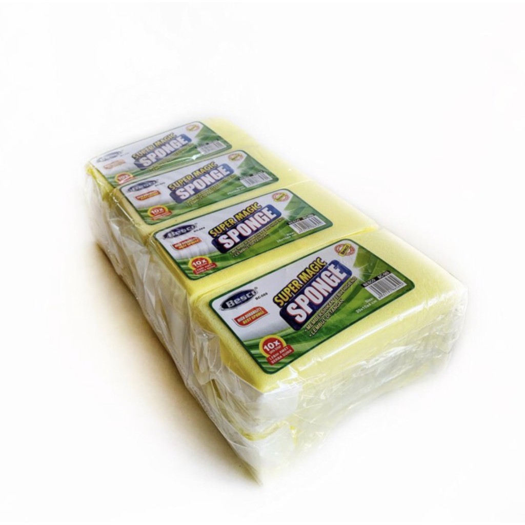 1pcs MAGIC CLEANING SPONGE JUMBO - SPON BUSA SERBAGUNA - BESCO