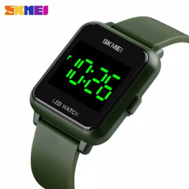 Jam Skmei 1630 original led watch bergaransi free carton box